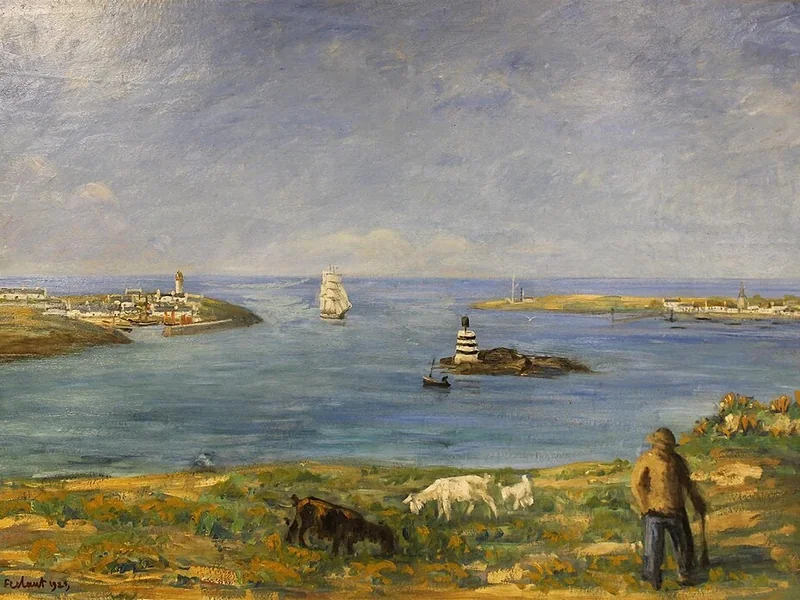 1879-Jean Frélaut - Uscita dal Golfo di Morbihan